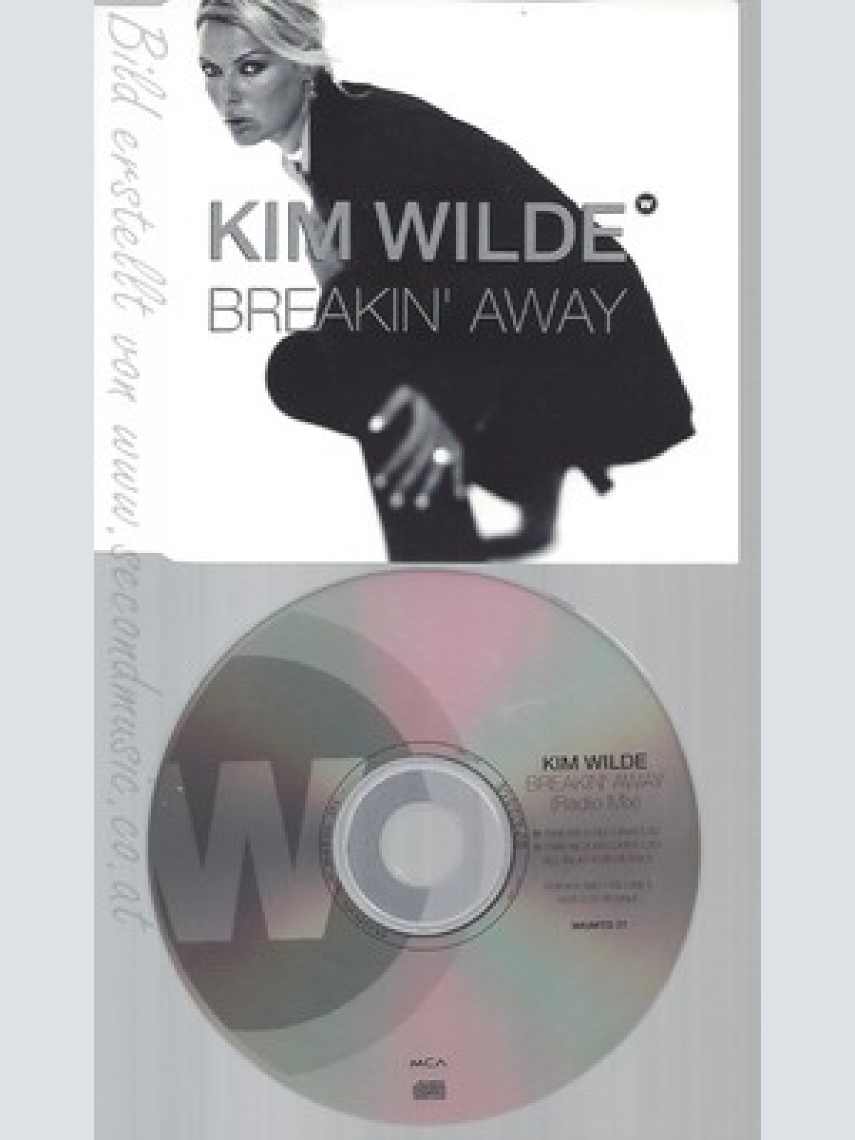 CD--KIM WILDE--BREAKIN AWAY--PROMO
