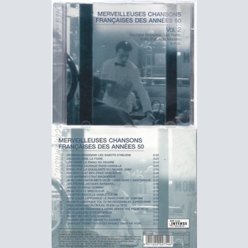 CD--VARIOUS -- -- MERVEILLEUSES CHANSONS VOL.2
