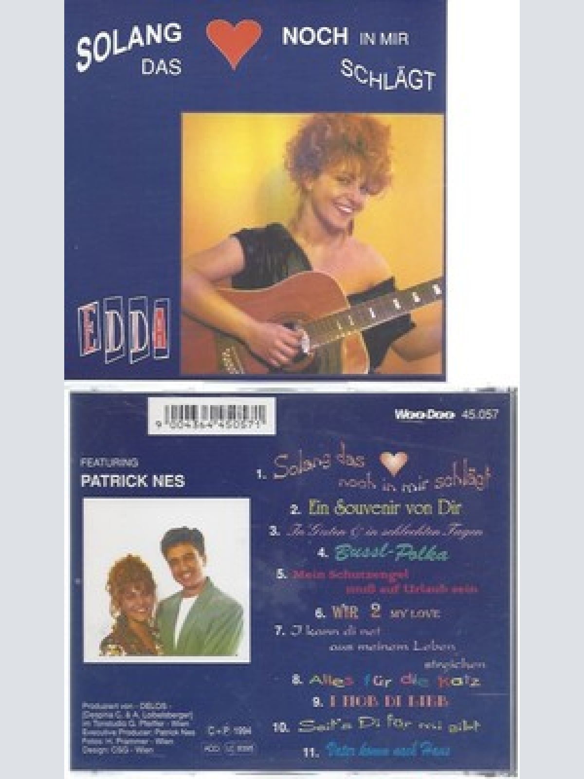 CD--EDDA--SOLANG DAS HERZ NOCH IN MIR SCHLAEGT