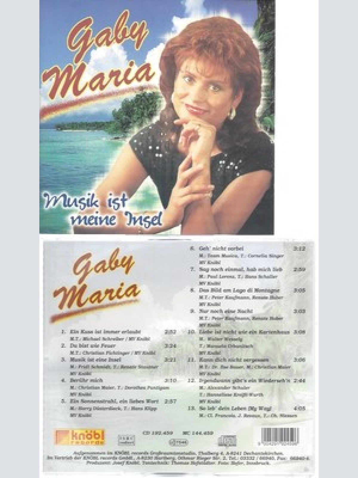 CD--GABY MARIA --MUSIK IST MEINE FREUDE