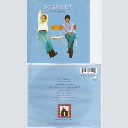 CD-- SCARLET--LOVE HANGOVER