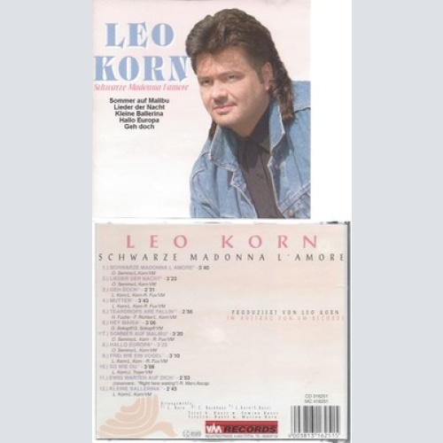 CD--LEO KORN--SCHWARZE MADONNA L'AMORE