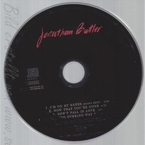 CD--JONATHAN BUTLER--I'M ON MY KNEES--PROMO