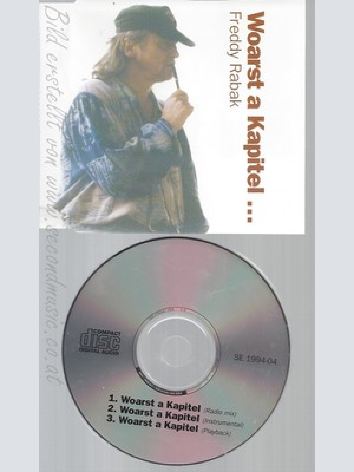 CD--FREDDY RABAK--WOARST A KAPITEL--