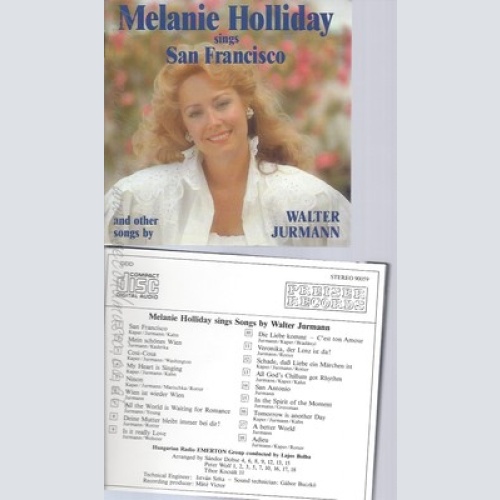 CD--MELANIE HOLLIDAY SINGS SAN FRANCISCO