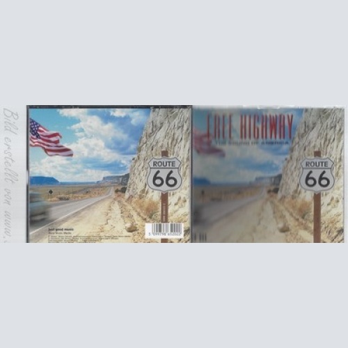 CD--VARIOUS ARTISTS -- --- FREE HIGHWAY --4CD SET
