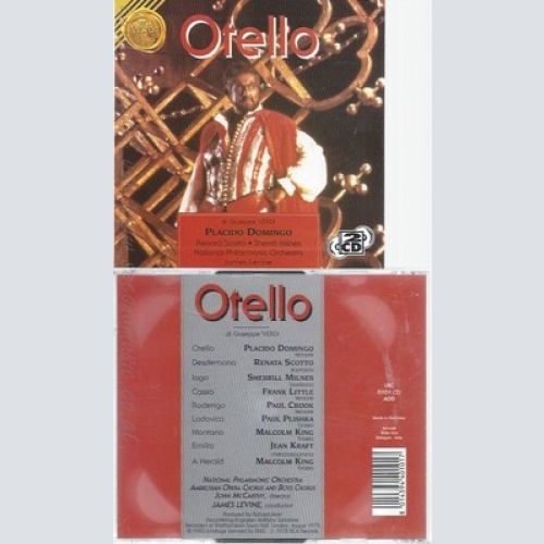 CD--PLACIDO DOMINGO, RENATA SCOTTO, SHERRILL MILNES UND JAMES LEVINE --2CD -- OT