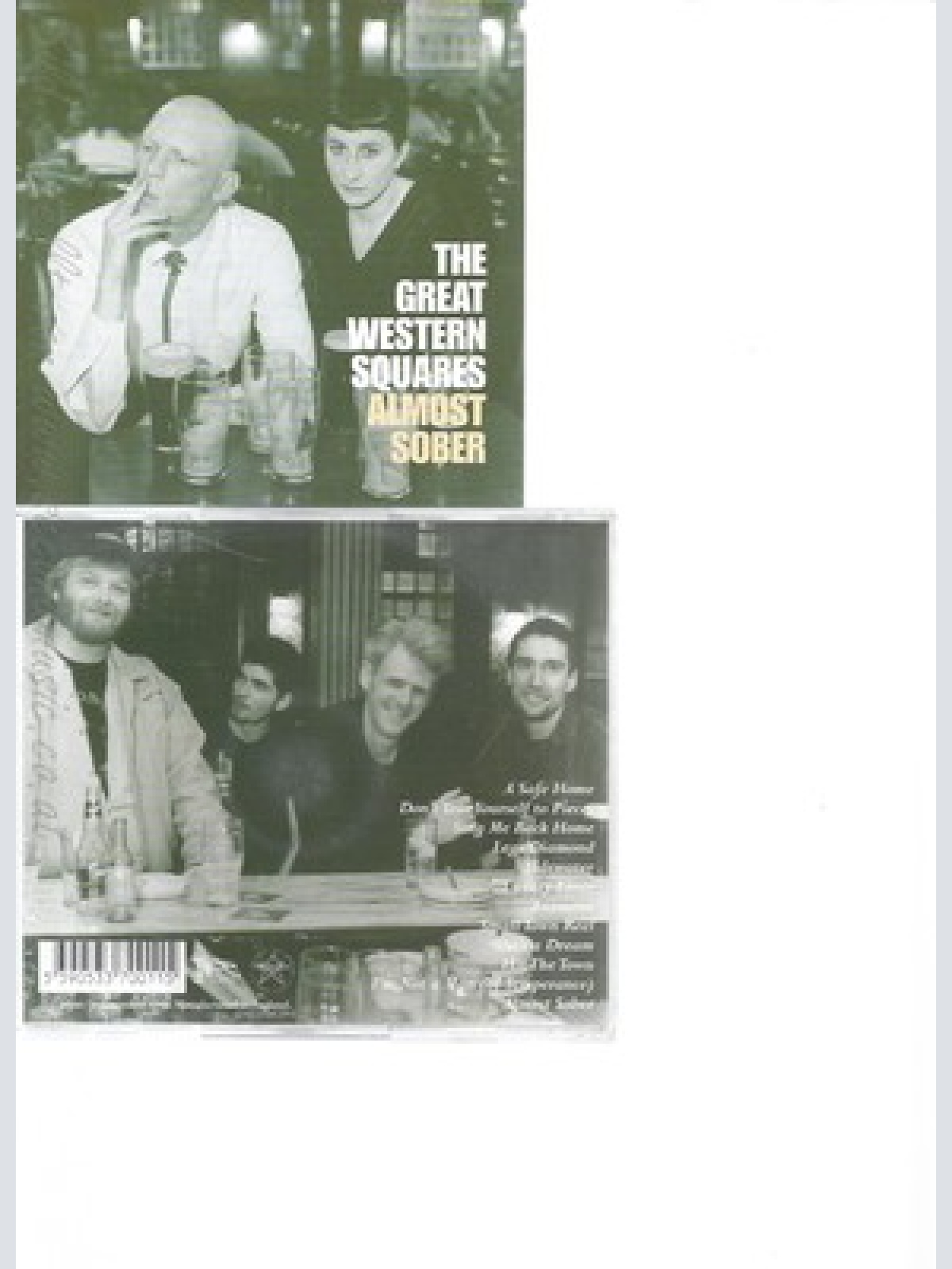 CD--THE GREAT WESTERN SQUARES -- --- ALMOST SOBER