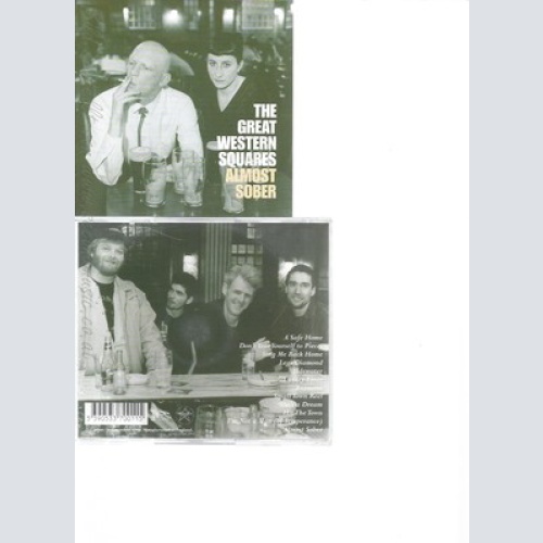 CD--THE GREAT WESTERN SQUARES -- --- ALMOST SOBER