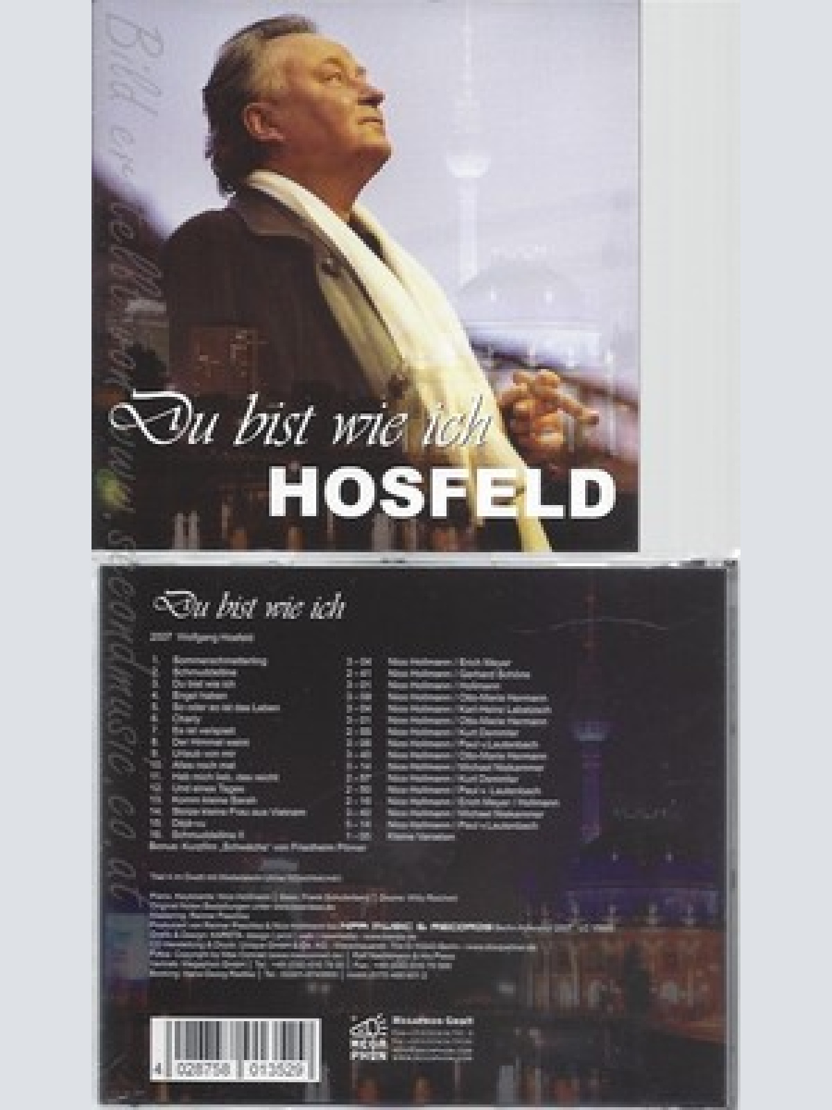 CD--WOLFGANG HOSFELD -- -- DU BIST WIE ICH