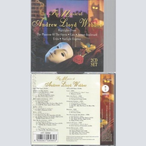 CD--VA--- MUSIC OF ANDREW WEBBER--2CD--THR BEST --LLOYD