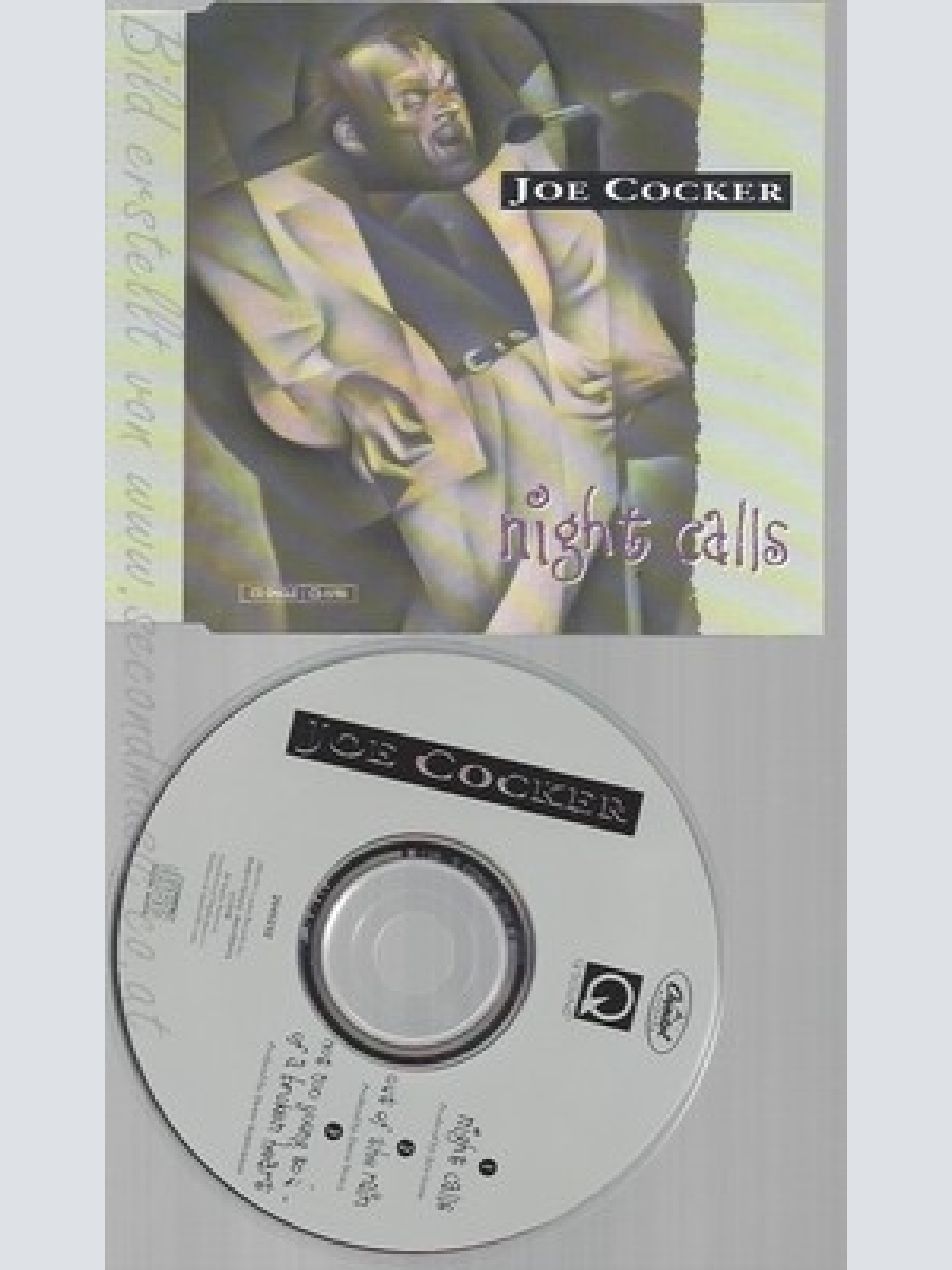 CD--JOE COCKER -NIGHT CALLS - ----3 TRACKS, 1991-