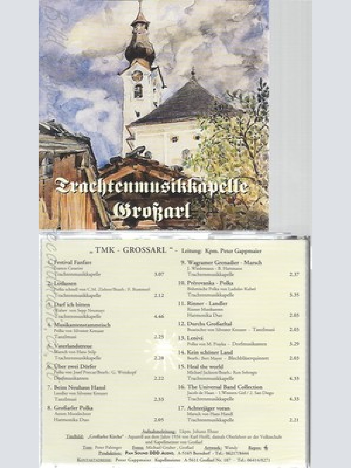 CD--TRACHTENMUSIKKAPELLE GROSSARL-