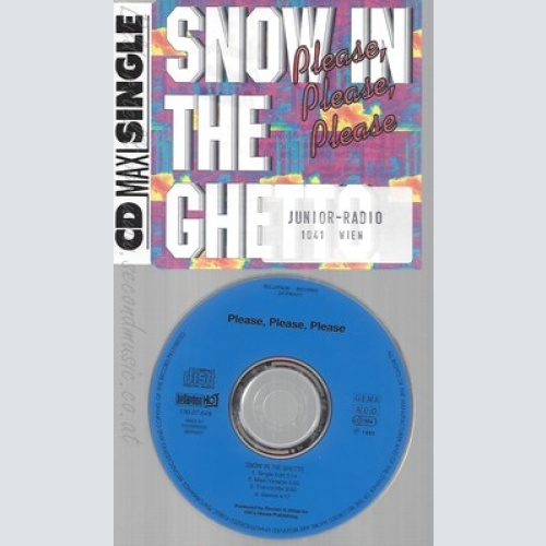CD--PLEASE, PLEASE PLEASE -- --- SNOW IN THE GHETTO