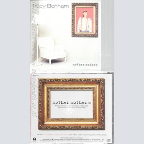 CD--TRACY BONHAM--MOTHER MOTHER--PROMO