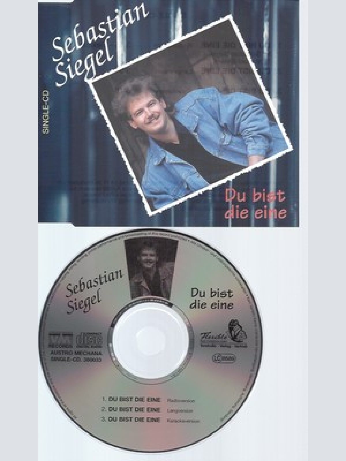 CD--SEBASTIAN SIEGEL--DU BIST DIE EINE