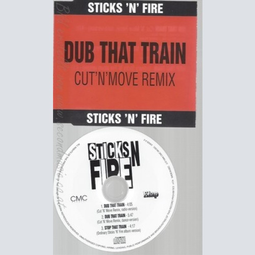 CD--STICKS 'N' FIRE ----CUT 'N' MOVE REMIX --