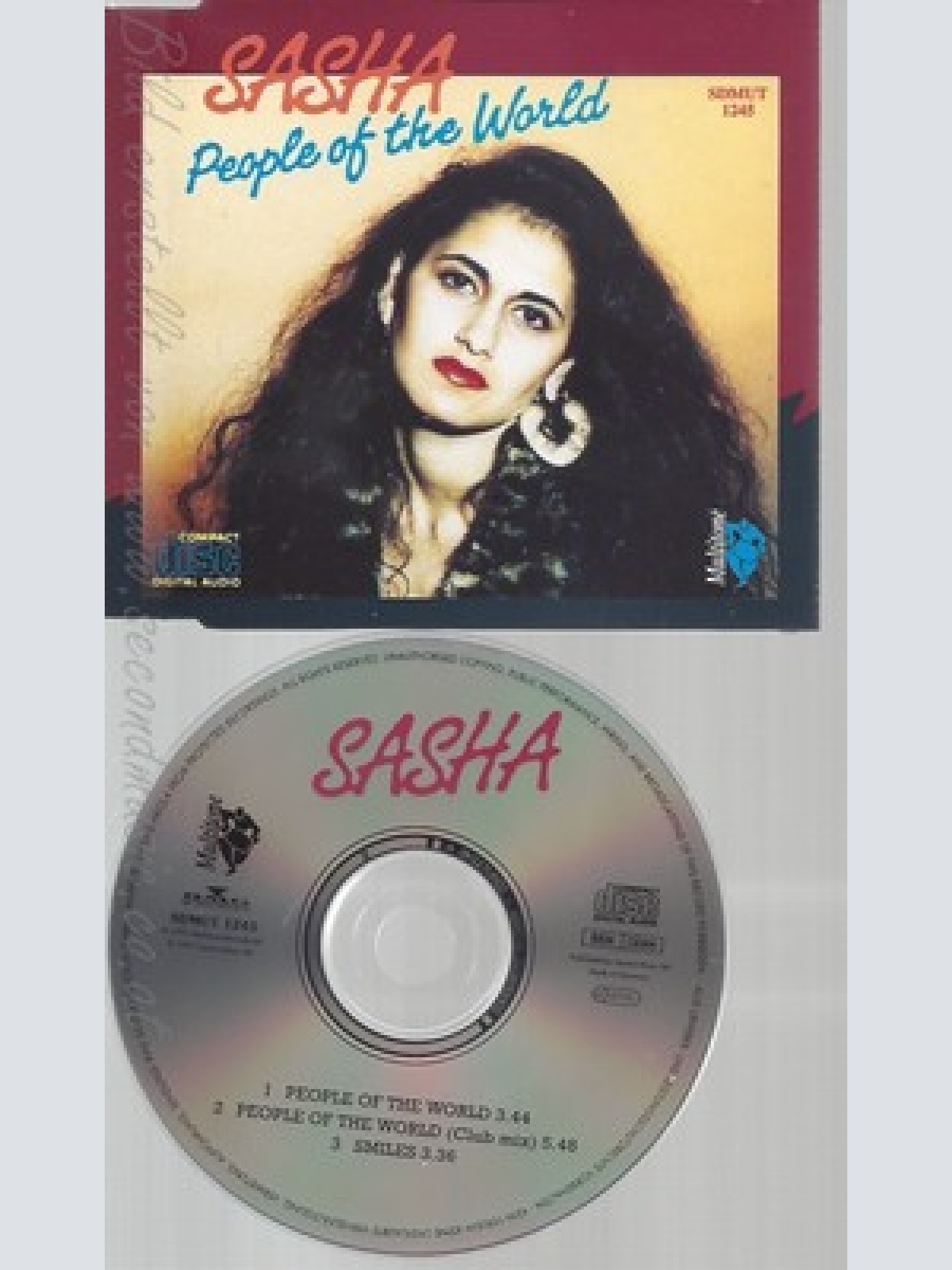 CD--SASHA -- -PEOPLE OF THE WORLD ---1992-