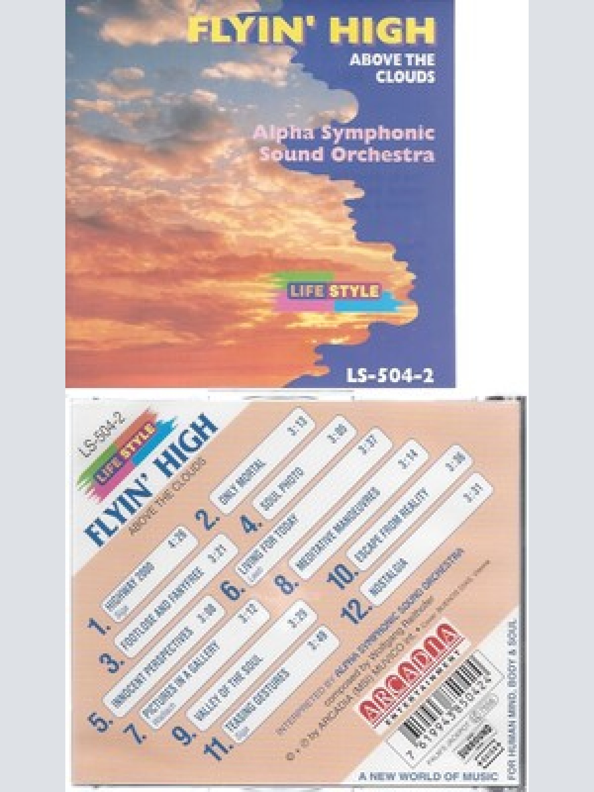 CD--ALPHA SYMPHONIC SOUND ORCHESTRA--FLYIN HIGH