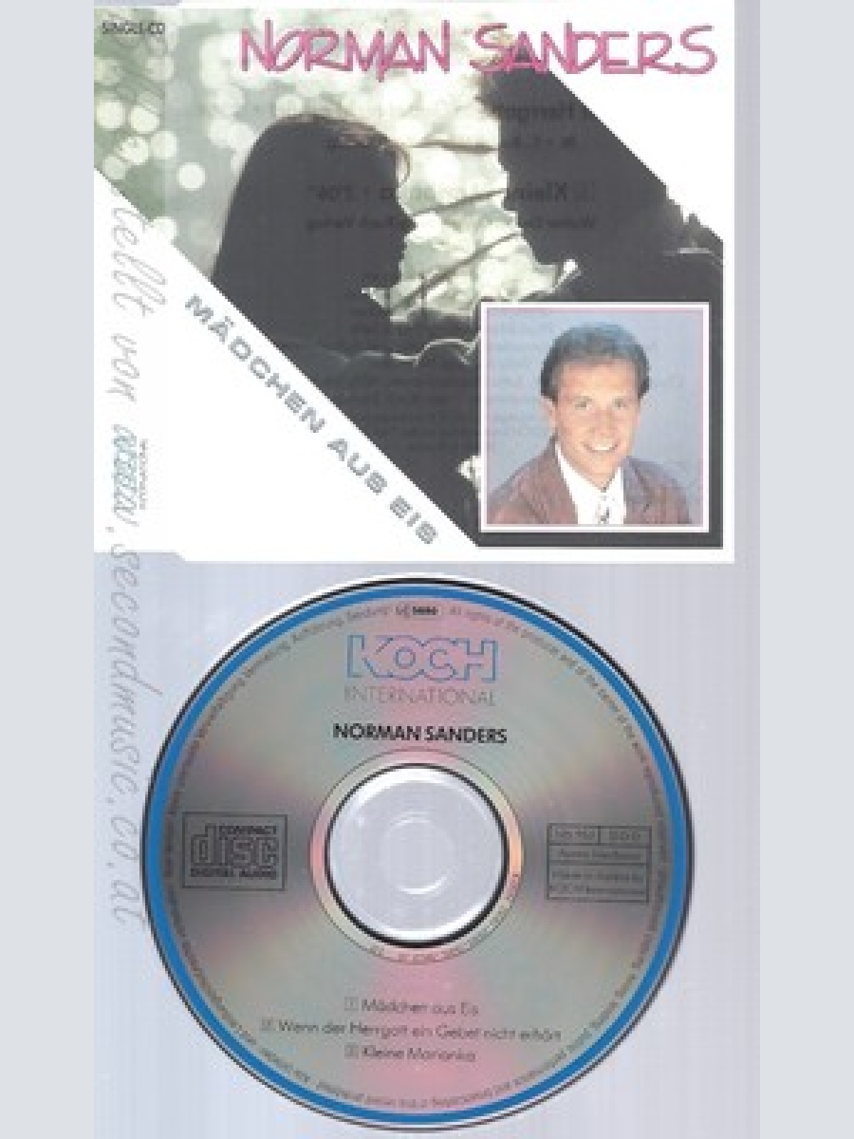 CD--NORMAN SANDERS -- MAEDCHEN AUS EIS [SINGLE-CD]