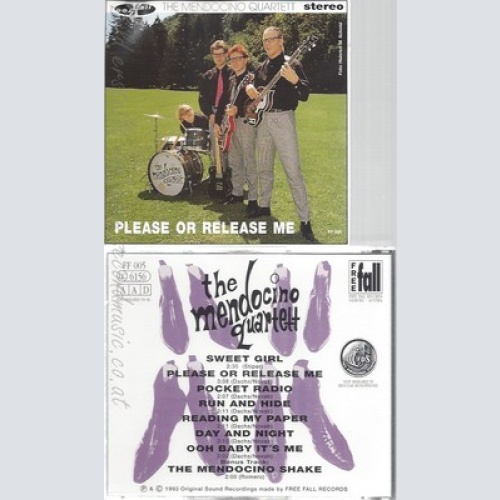 CD--THE MENDOCINO QUARTETT--PLEASE OR RELEASE ME
