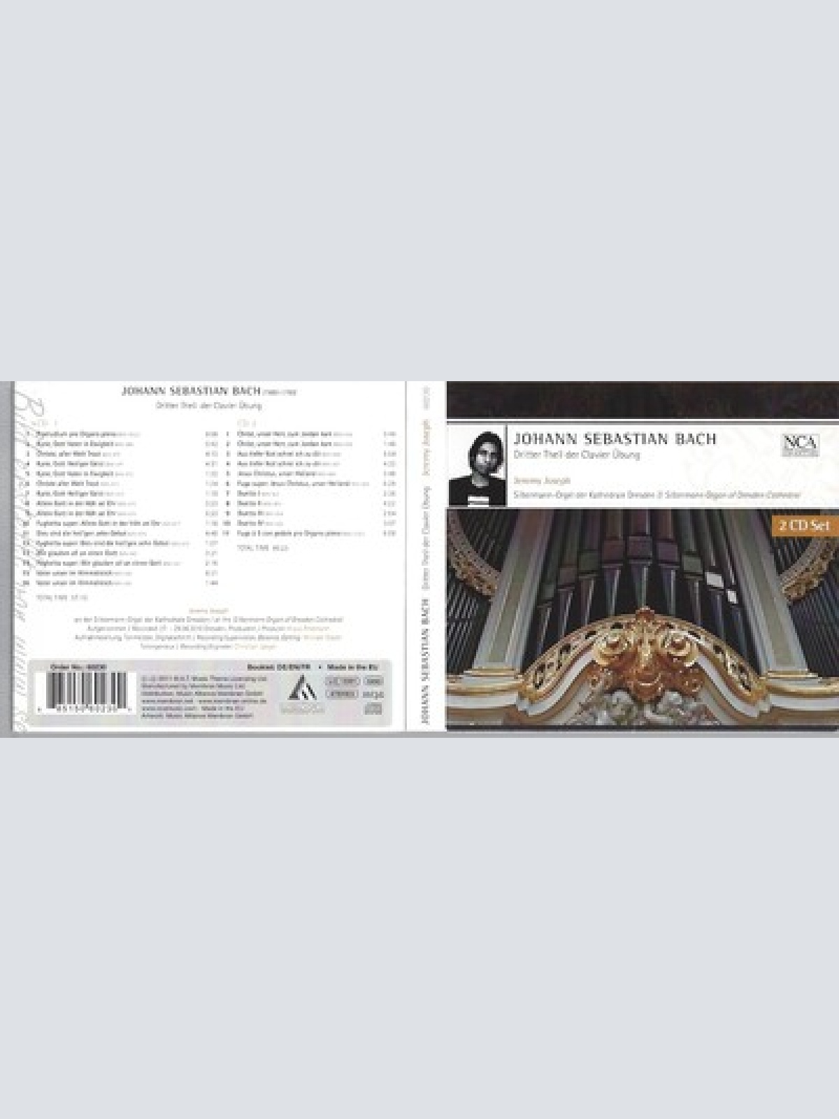 CD--JEREMY JOSEPH UND JOHANN SEBASTIAN BACH -- -- --CD -- DRITTER THEIL DER CLAV