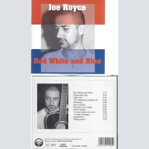 CD--JOE ROYCE--RED WHITE AND BLUE