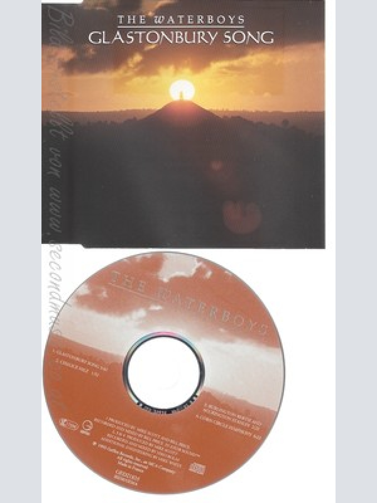 CD--WATERBOYS -- --- GLASTONBURY SONG