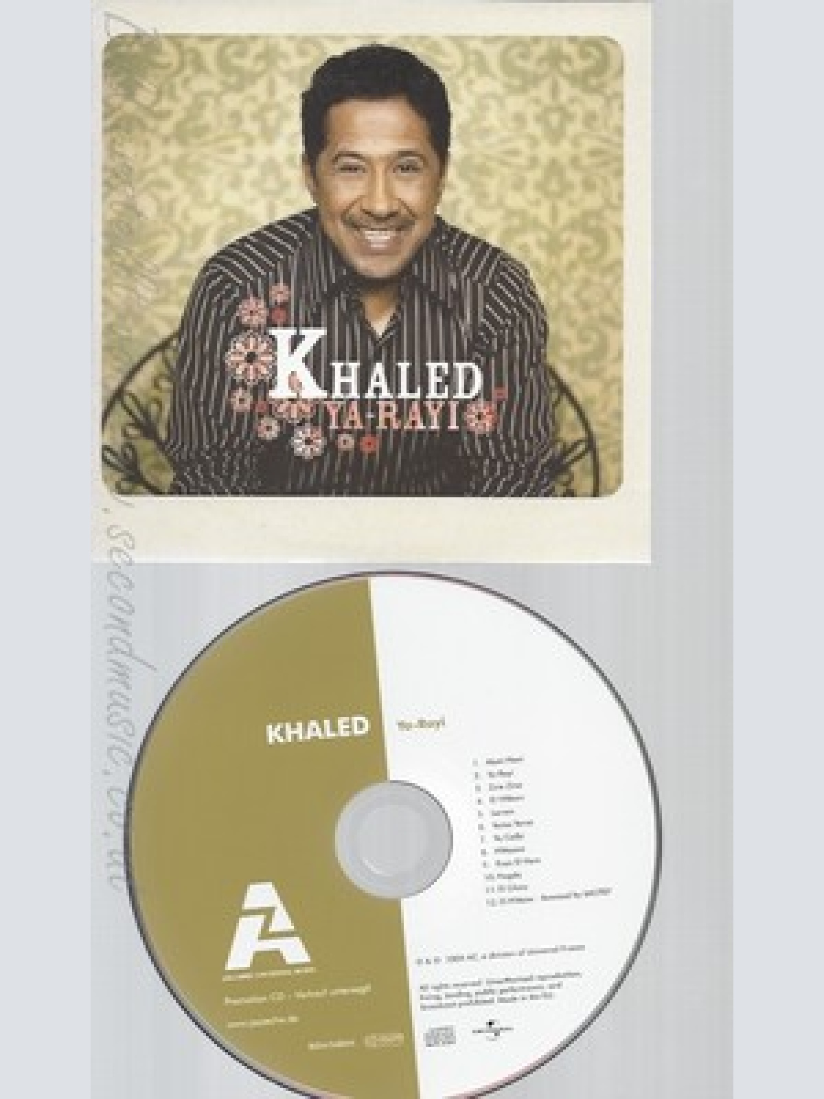 CD--KHALED--YA-RAYI--PROMO--12 TRACKS