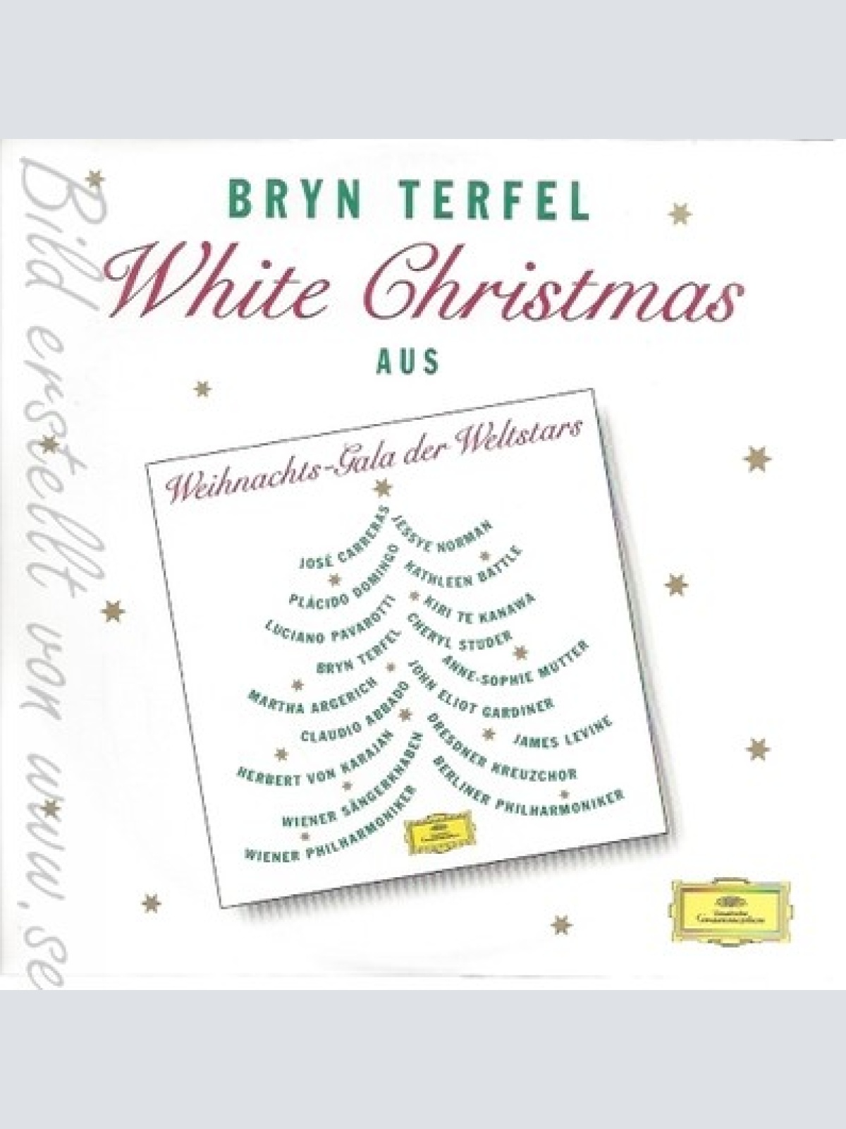 CD--BRYN TERFEL--WHITE CHRISTMAS--PROMO--CARDSLEEVE