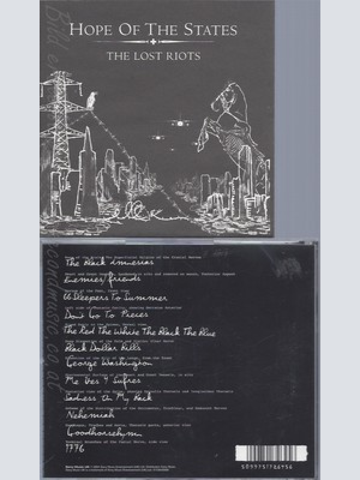 CD--HOPE OF THE STATES -- -- THE LOST RIOTS