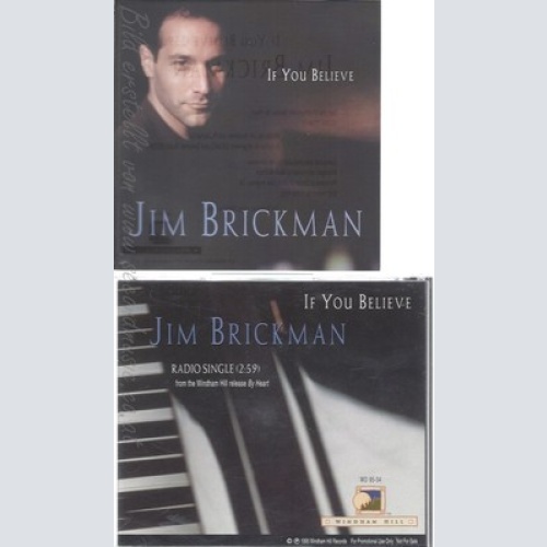 CD--JIM BRICKMAN--IF YOU BELIEVE--PROMO