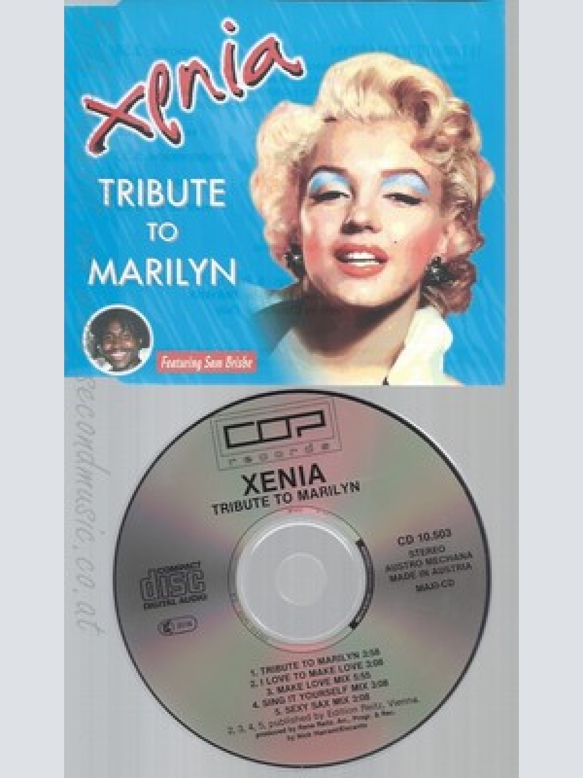 CD--XENIA--TRIBUTE TO MARILYN--