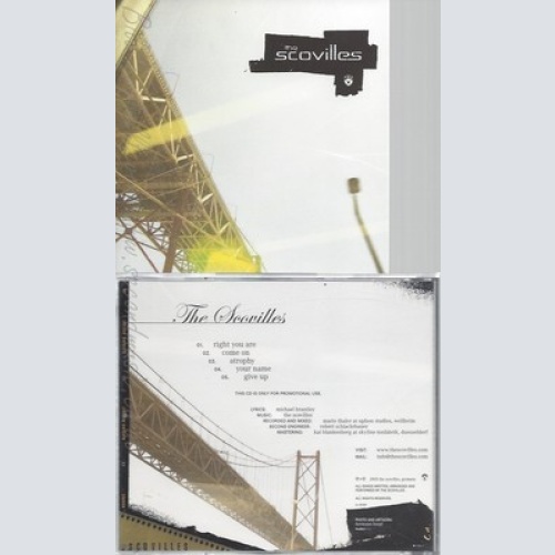 CD--THE SCOVILLES--PROMO