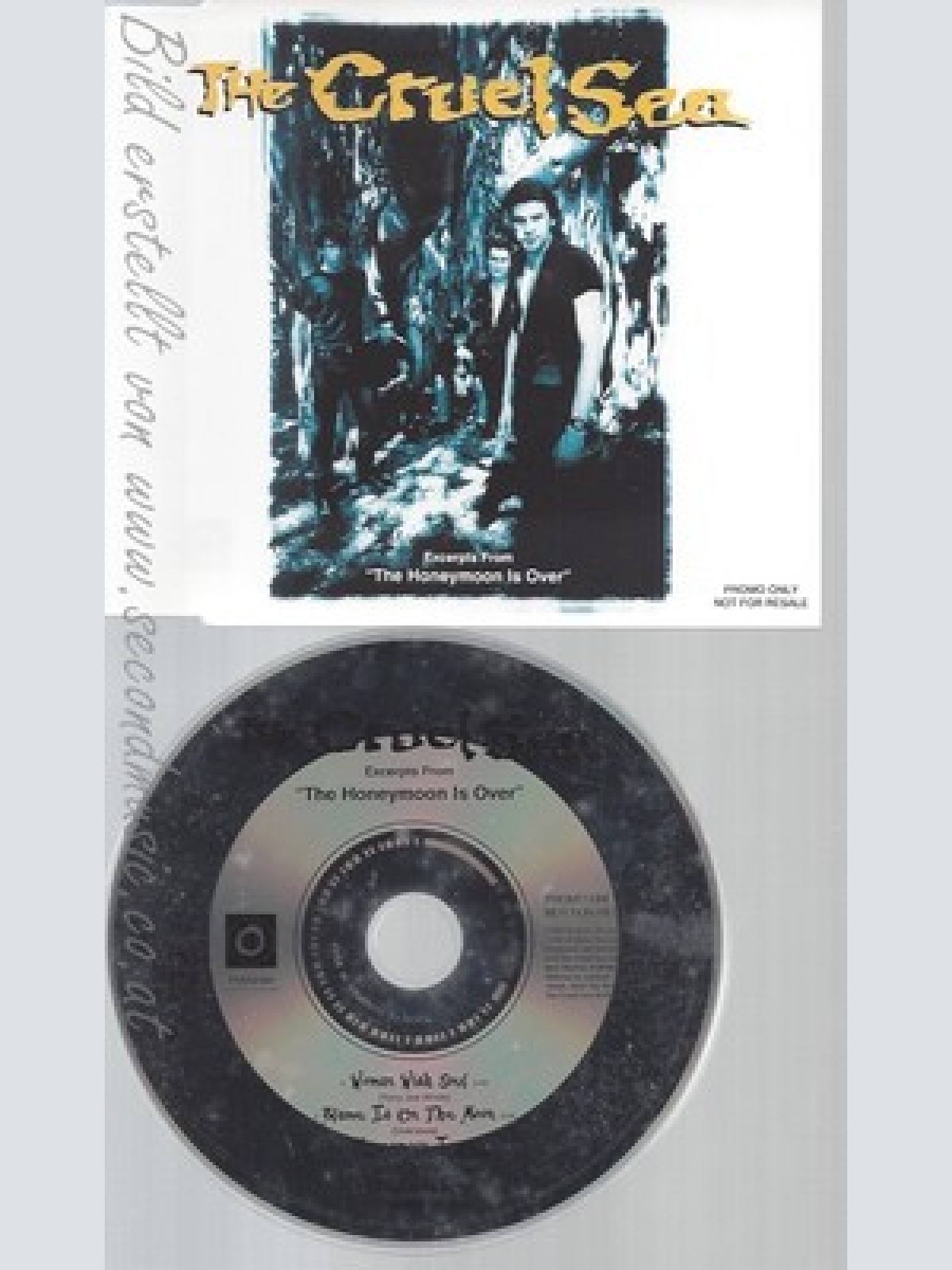 CD--THE CRUEL SEA--THE HONEYMOON IS OVER--PROMO