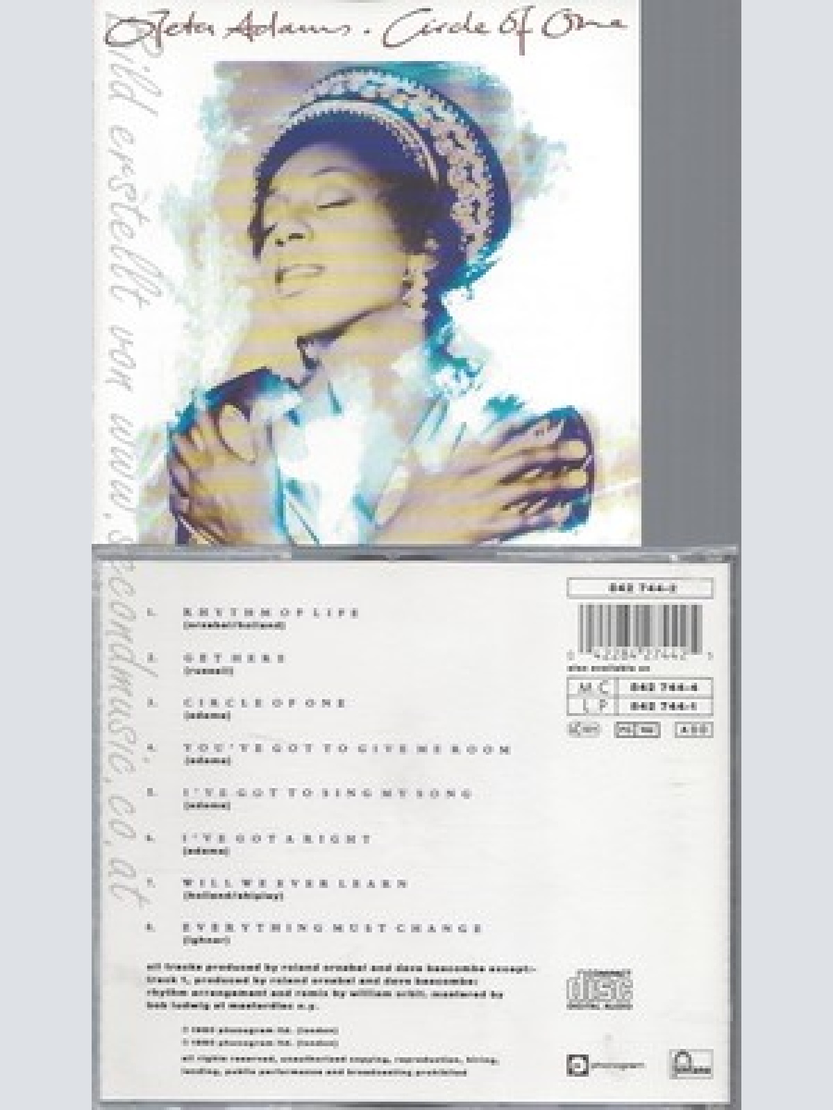 CD--OLETA ADAMS -- --- CIRCLE OF ONE