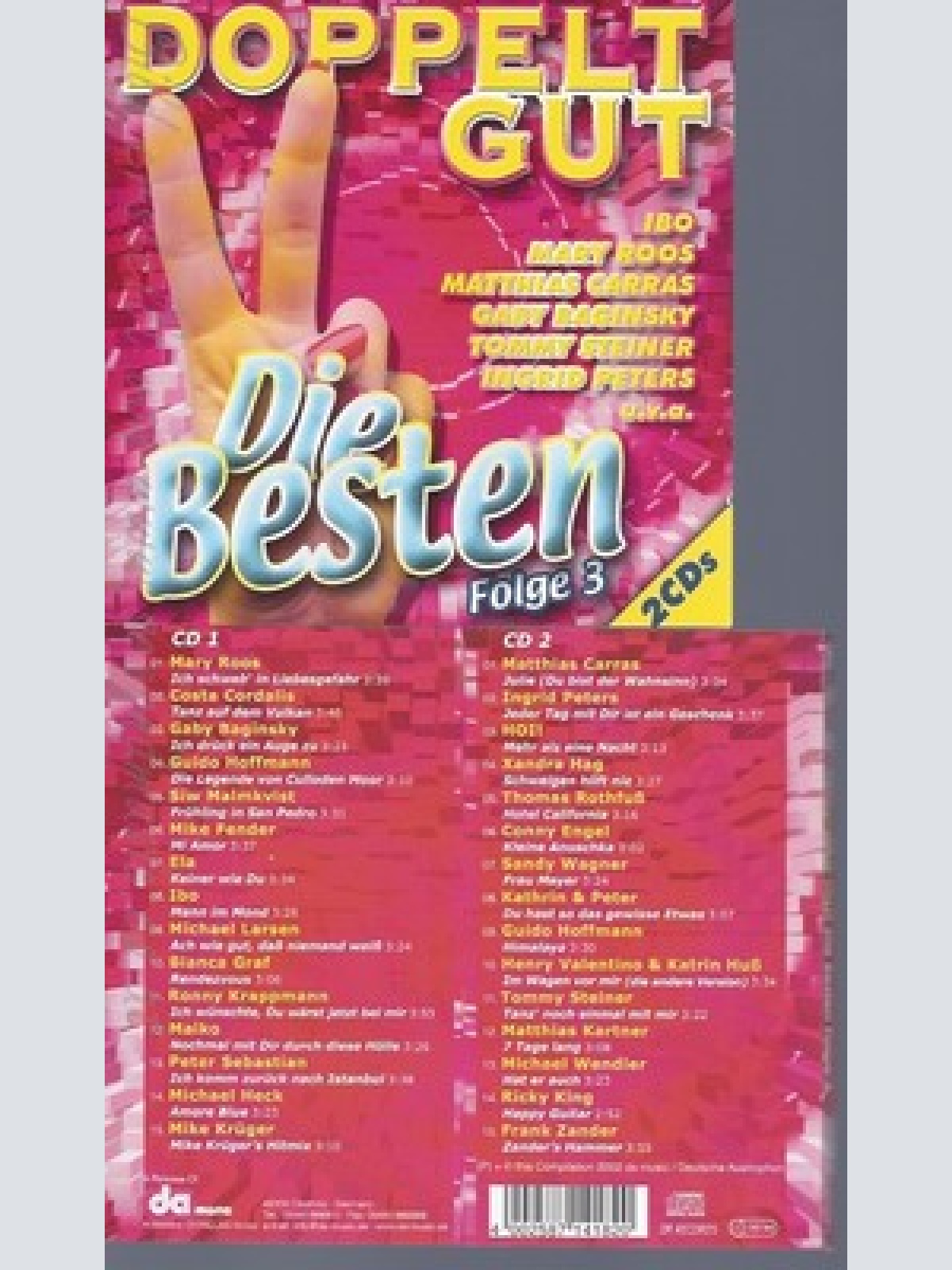 CD--DIVERSE -- DOPPELT GUT - DIE BESTEN VOL. 3