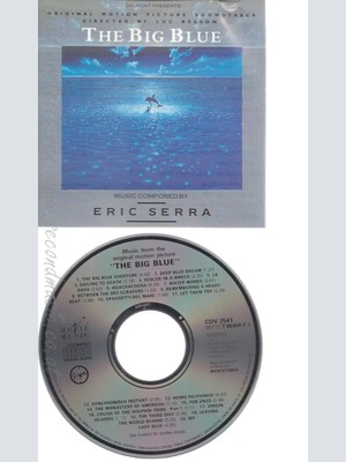 CD--ERIC SERRA -- ---- THE BIG BLUE --