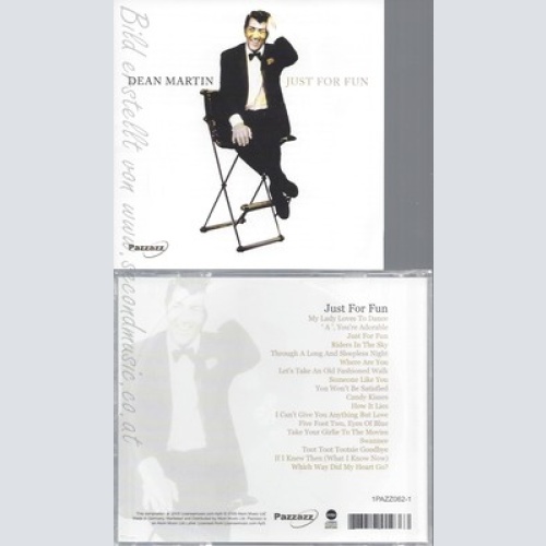 CD--DEAN MARTIN -- -- JUST FOR FUN