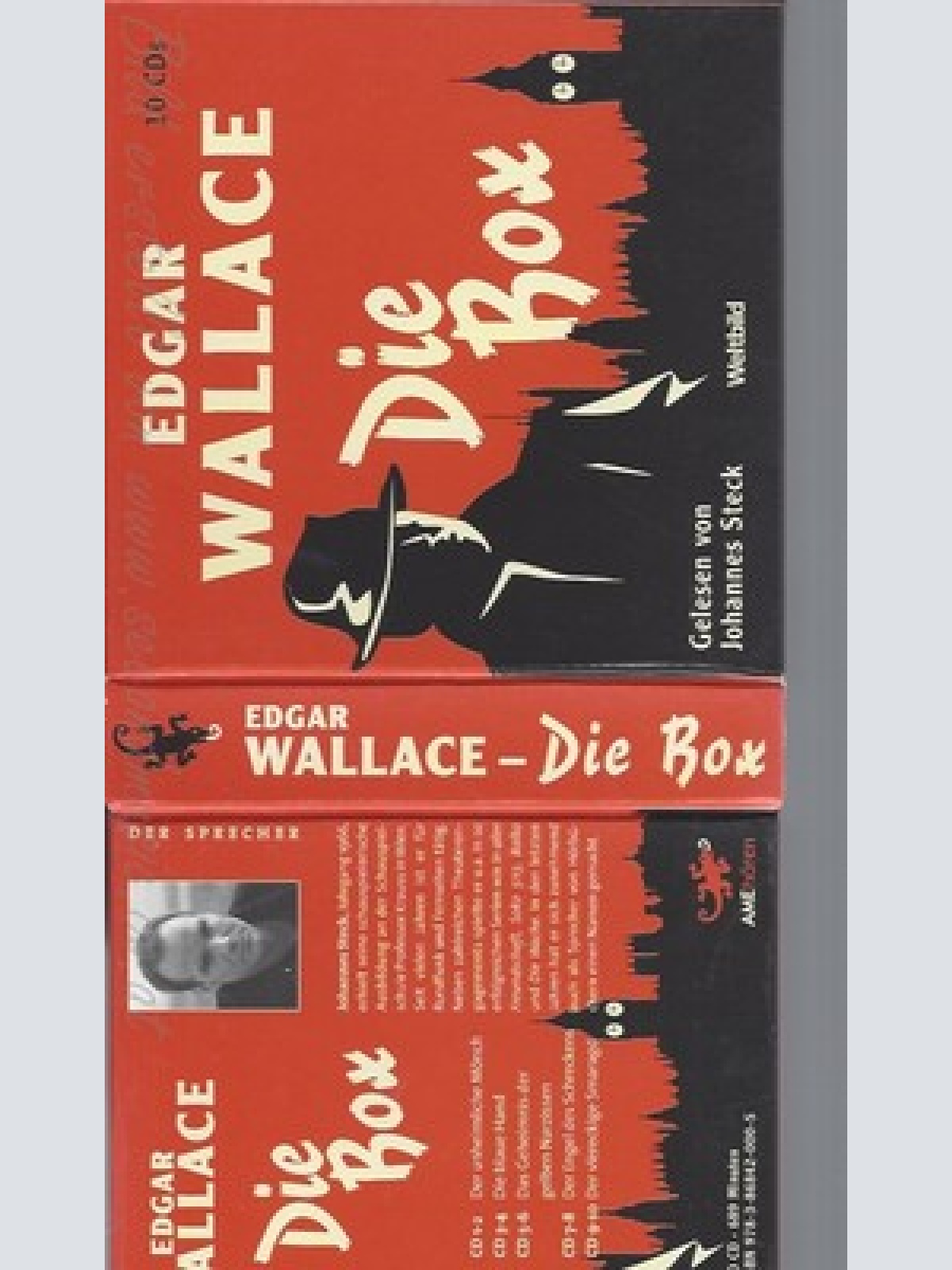 CD--EDGAR WALLACE / DIE BOX -- EDGAR WALLACE -- 10 CD