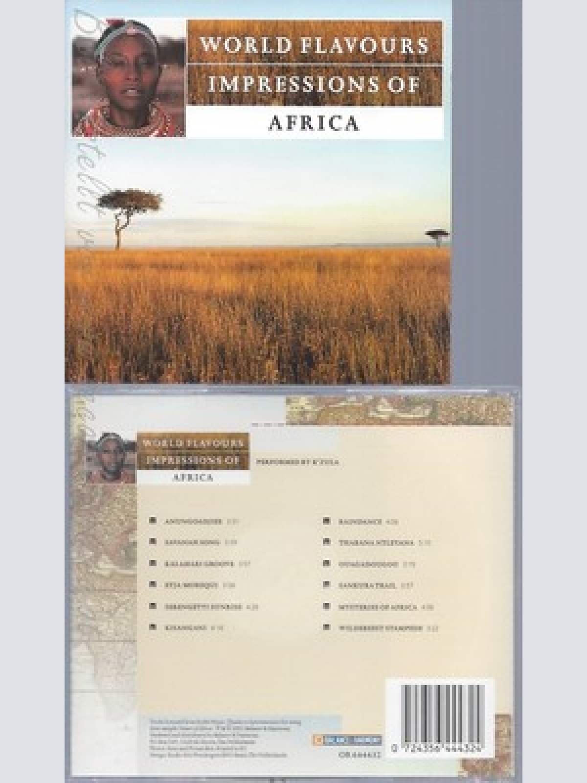 CD--VARIOUS -- -- IMPRESSIONS OF AFRICA