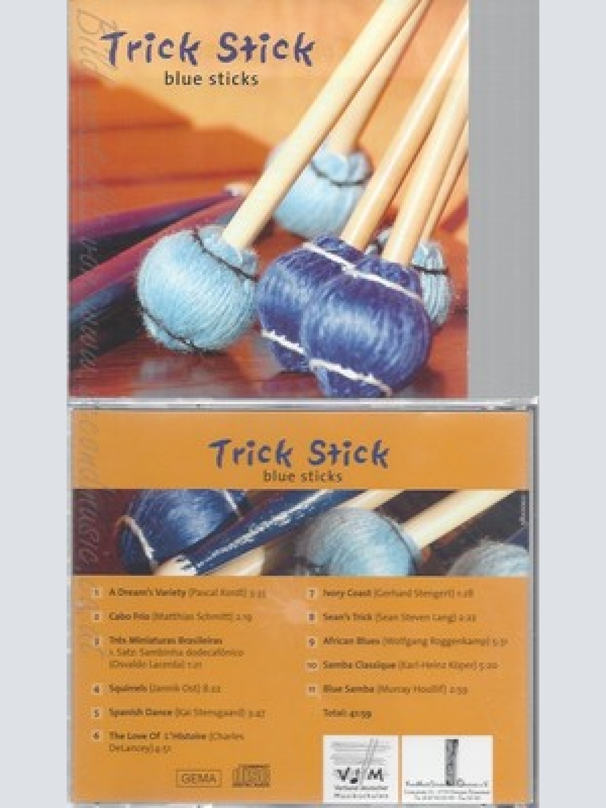 CD--TRICK STICK--BLUE STICKS