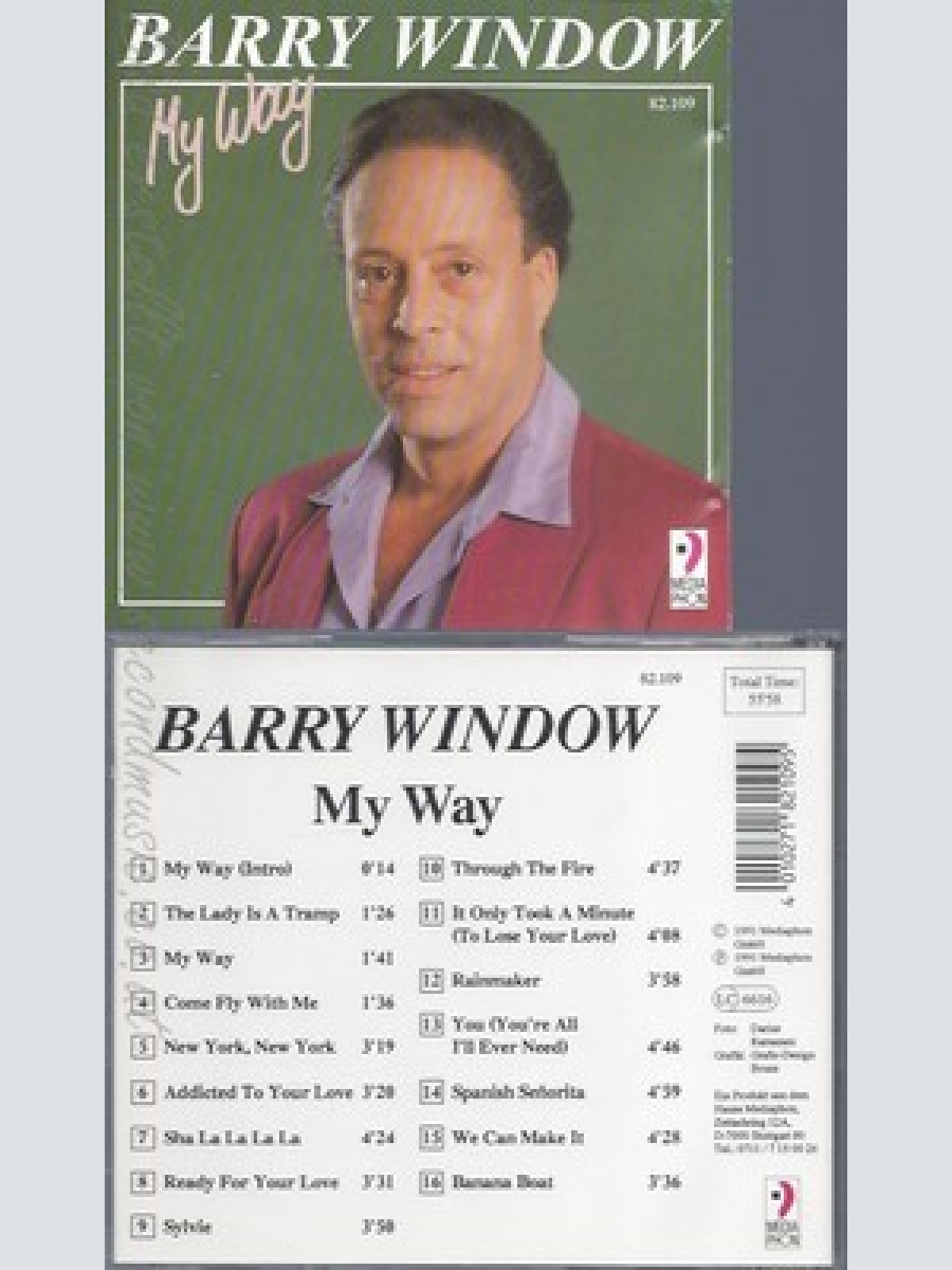 CD--BARRY WINDOW--MY WAY