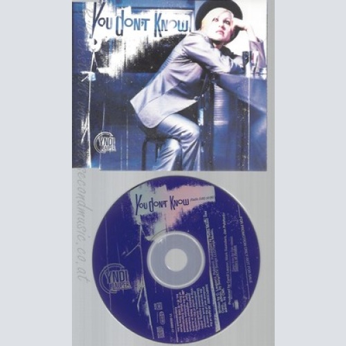 CD--CYNDI LAUPER--YOU DON'T KNOW--PROMO