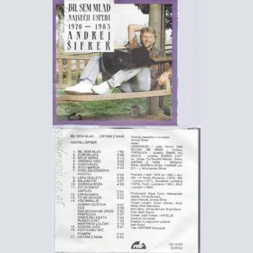 CD--ANDREJ SIFRER--BIL SEM MLAD--1976-1983