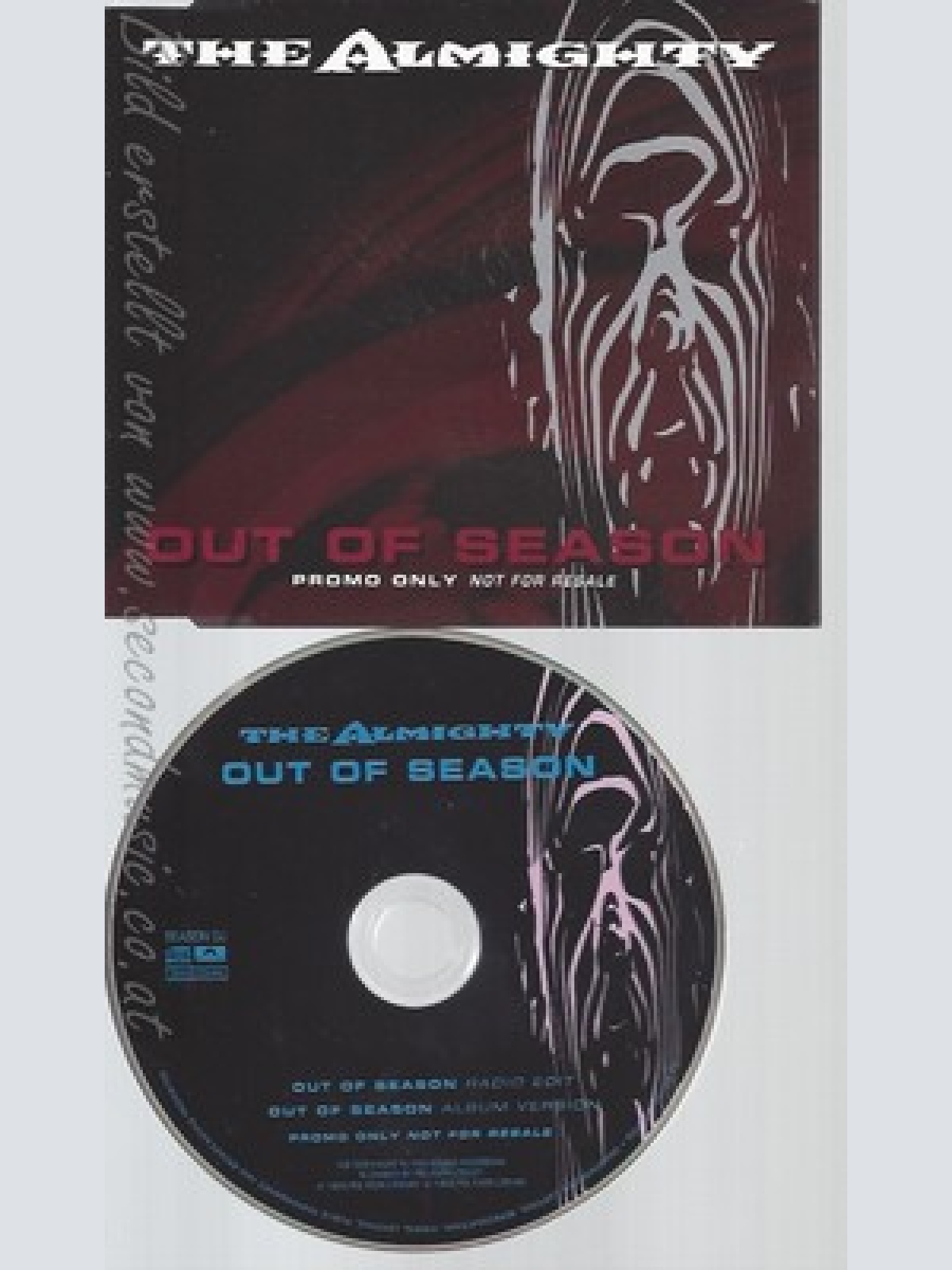 CD--THE ALMIGHTY--OUT OF SEASON--PROMO