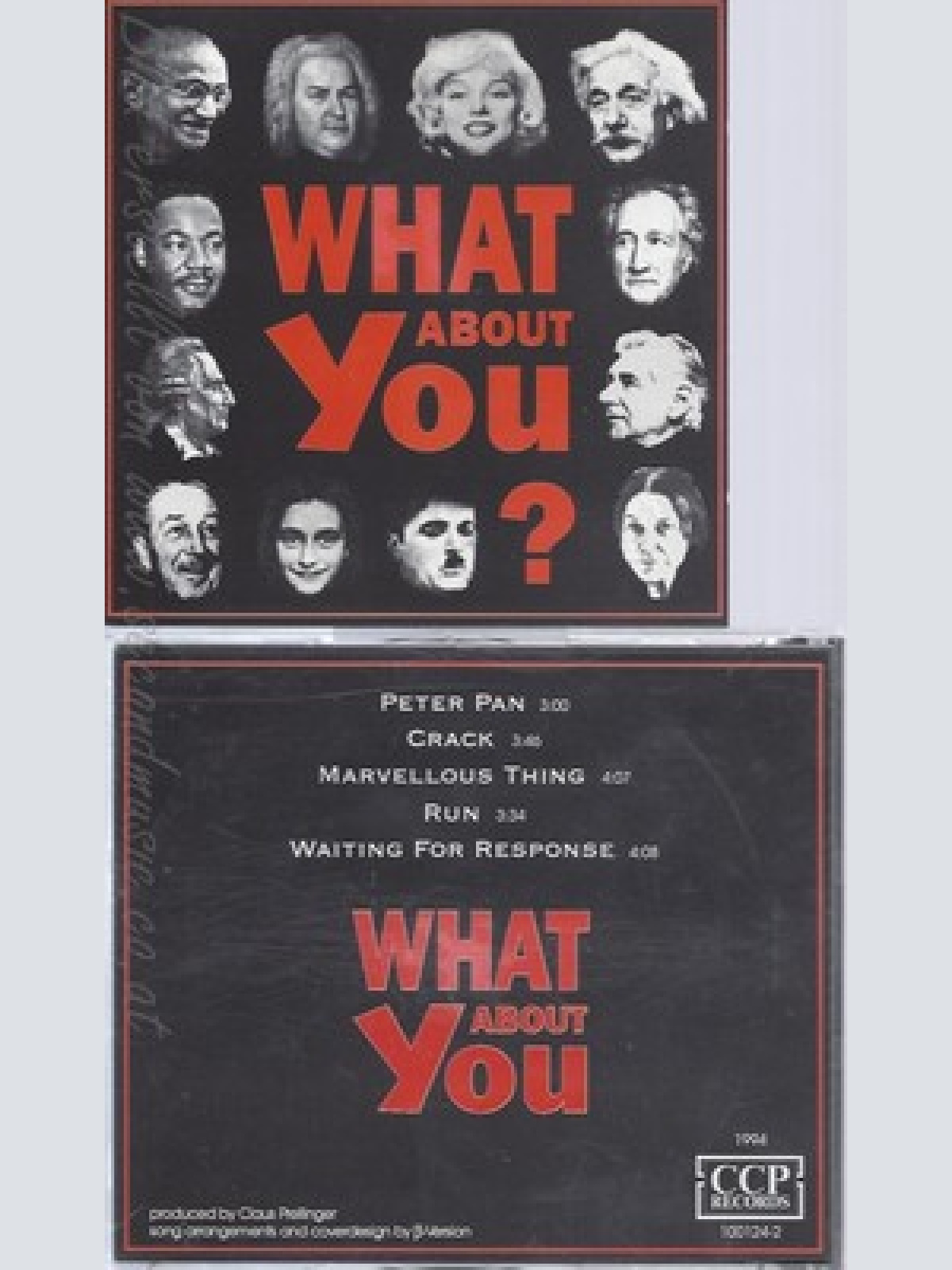 CD--PETER PAN--WHAT ABOUT YOU