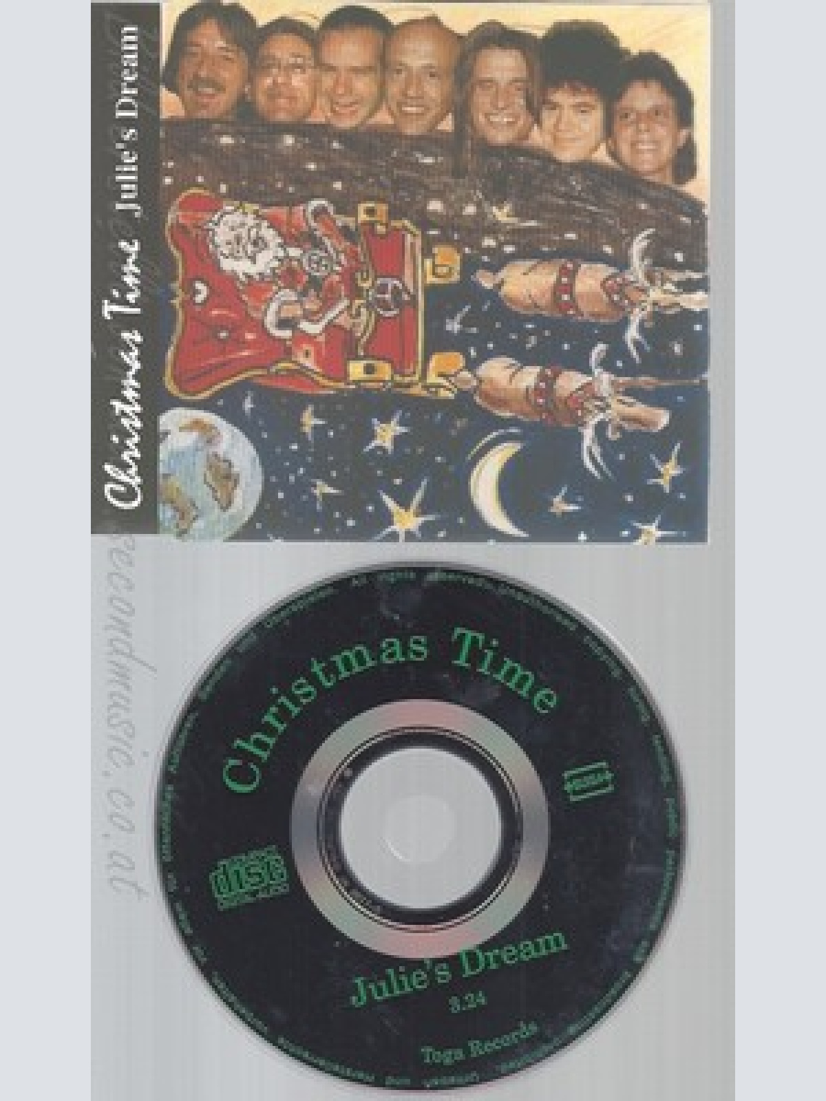 CD--JULIE'S DREAM--CHRISTMAS TIME