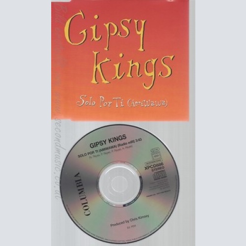 CD--GIPSY KINGS--SOLO POR TI----PROMO
