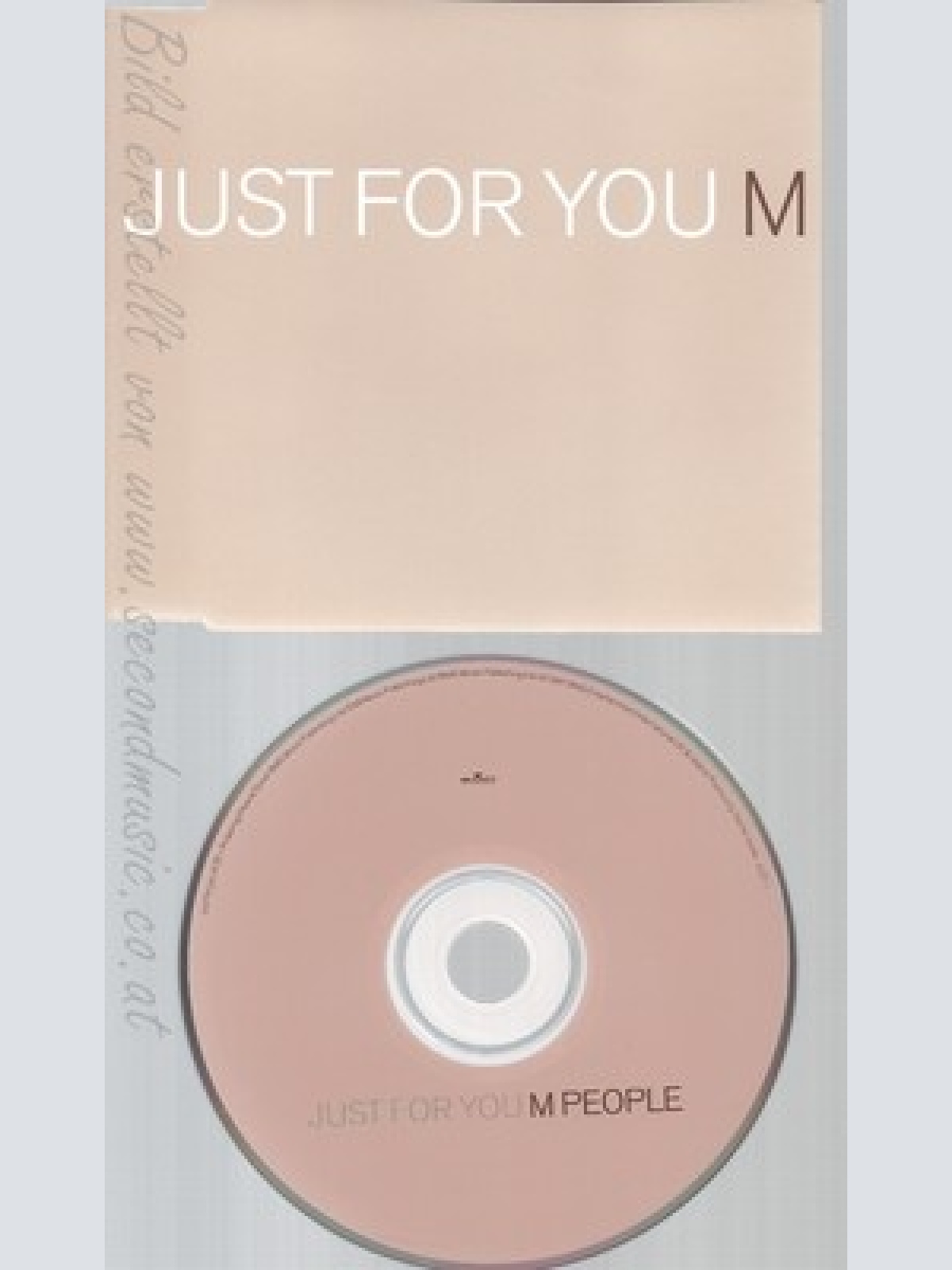 CD--M PEOPLE--JUST FOR YOU--PROMO